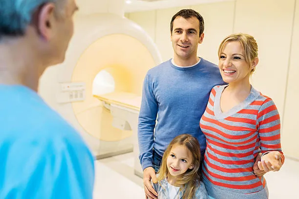 Can my spouse come into the MRI room with me